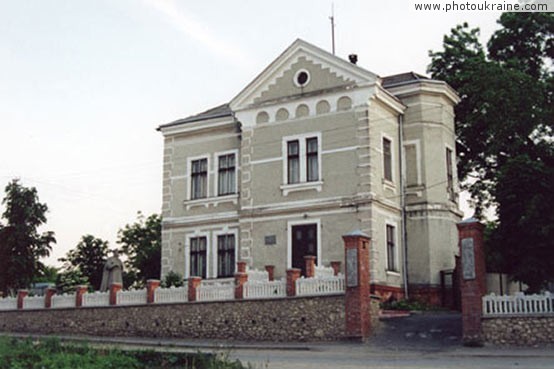  die Stadt Zborov. Das Museum Zborovskoj der Schlacht
Gebiet Ternopol 