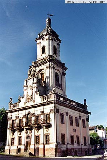  die Stadt Buchach. Das Rathaus
Gebiet Ternopol 