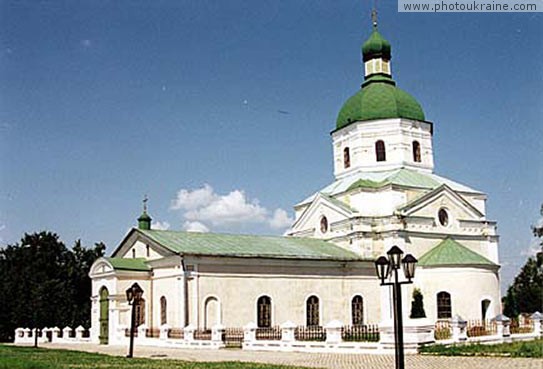  die Stadt Gluhov. Spaso-Preobrazhenskaja die Kirche
Gebiet Sumy 