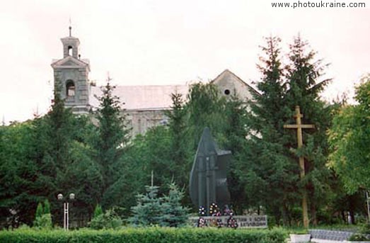 Town Berestechko. Trinity Church Volyn Region Ukraine photos