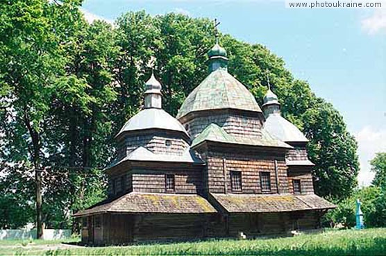 Village Krekhiv. Church of St. Paraskevy  Lviv Region Ukraine photos