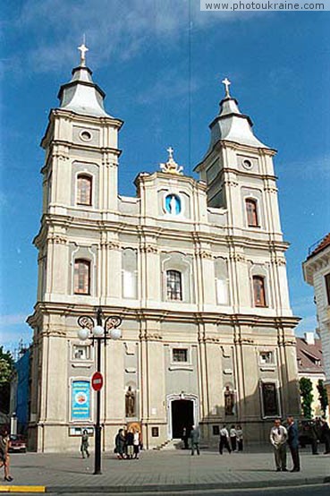 Town Ivano-Frankivsk. Cathedral of St. Mary Ivano-Frankivsk Region Ukraine photos