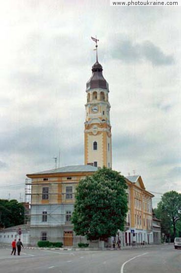 Town Sniatyn. Town Hall Ivano-Frankivsk Region Ukraine photos