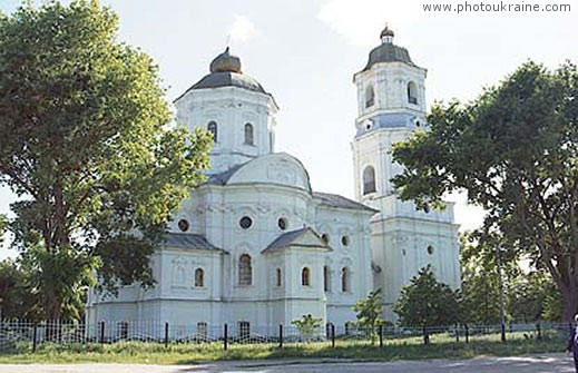 Small town Voronizh. Michael Church Sumy Region Ukraine photos