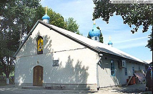  die Stadt Petrikovka. Die Weihnachtenkirche
Gebiet Dnepropetrowsk 