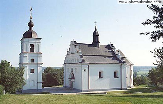 Village Subotiv. Elias Church and Bell Tower Cherkasy Region Ukraine photos