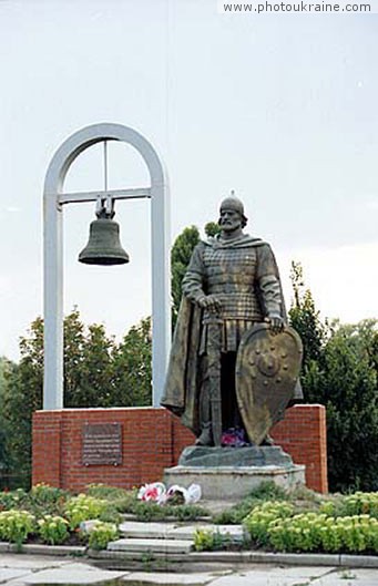  die Stadt Perejaslavl'-chmelnizk-. Das Denkmal
Gebiet Kiew 
