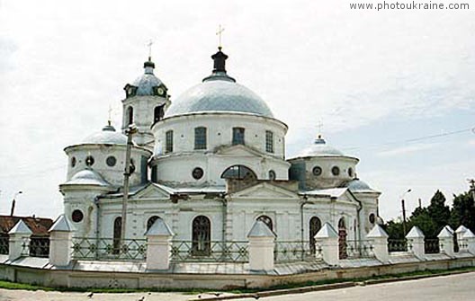  die Stadt Romny. Voznesenskaja die Kirche
Gebiet Sumy 