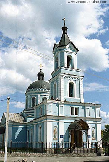  die Stadt Zolochev. Spaso-Voznesenskaja die Kirche
Gebiet Charkow 