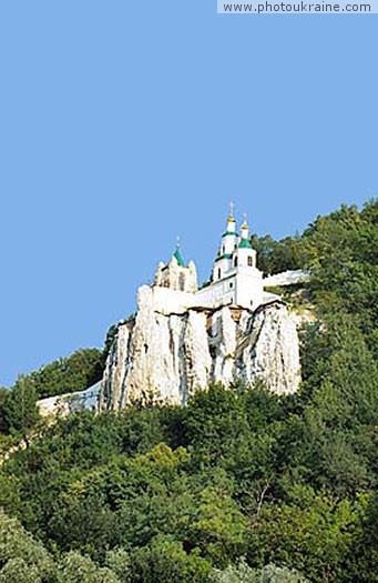 Sviatohirskyi Assumption Monastery Donetsk Region Ukraine photos