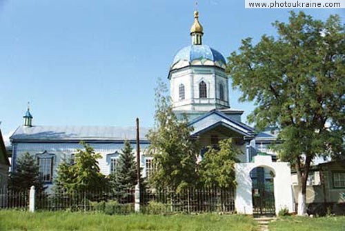  das Dorf Andreevka. Die Weihnachtenkirche
Gebiet Donezk 