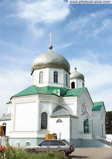  die Stadt Artjomovsk. Die Kirche Aller Heiligen
Gebiet Donezk 