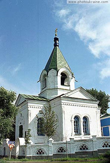  die nikolaewere Kirche
Gebiet Donezk 