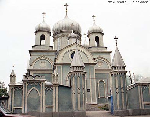  die Stadt Aleksandrovsk. Voznesenskaja die Kirche
Gebiet Lugansk 