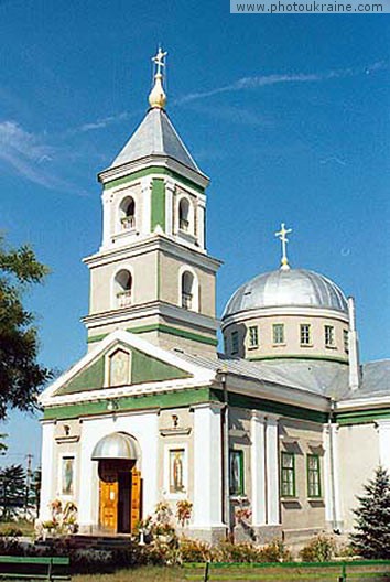  das Dorf Nerubajskoe. Voznesenskaja die Kirche
Gebiet Odesa 