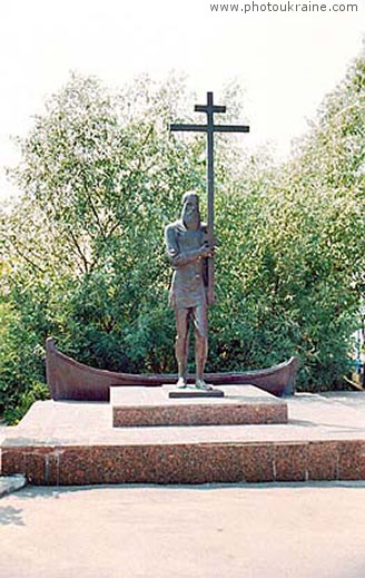 Town Vylkove. Monument to Old Rituals Odesa Region Ukraine photos