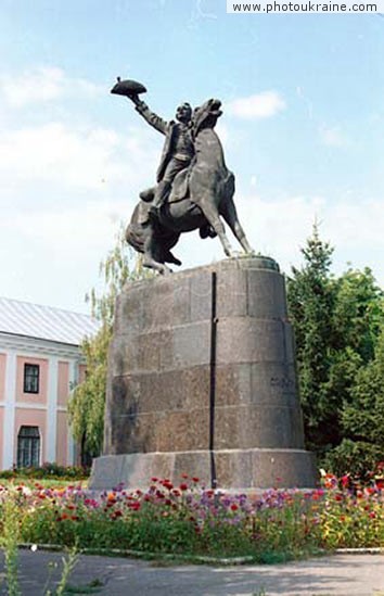 Town Tulchyn. Monument to Alexander Suvorov Vinnytsia Region Ukraine photos