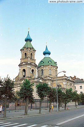 Town Berdychiv. St. Nicholas Church Zhytomyr Region Ukraine photos