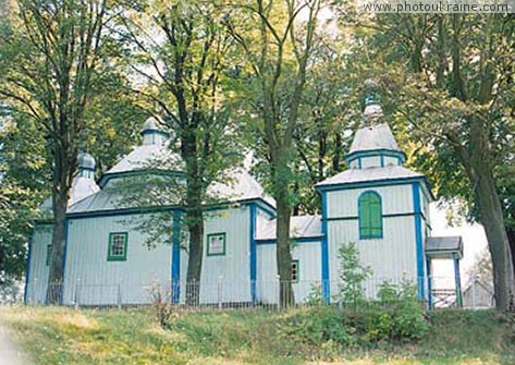  das Dorf Der steinfurt. Voznesenskaja die Kirche
Gebiet Shitomir 