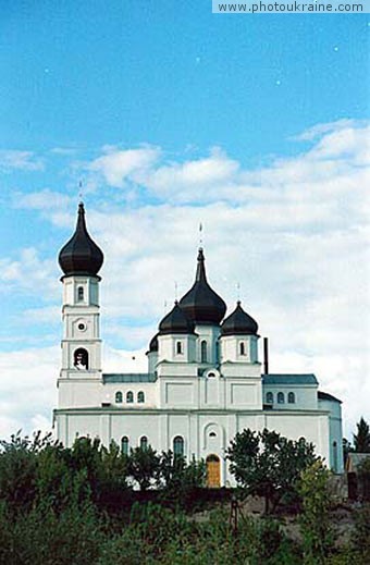 Town Ovruch. Cathedral Zhytomyr Region Ukraine photos