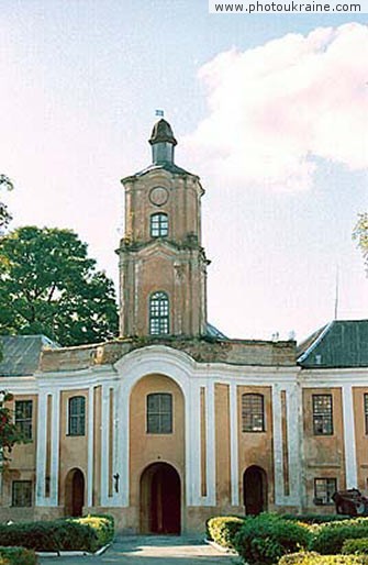  die Siedlung Olyka. Das Schloss Radzivilla
Gebiet Wolynsk 