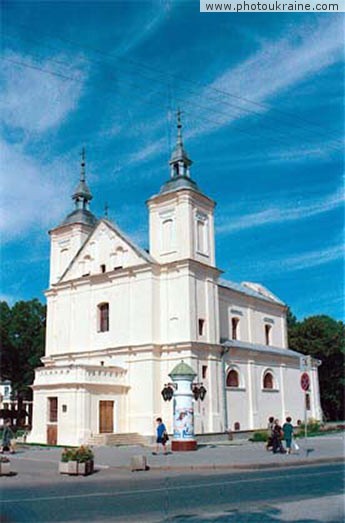  die Stadt Wladimir - wolynsk-. Die polnische Kirche Ioakima und Anna
Gebiet Wolynsk 