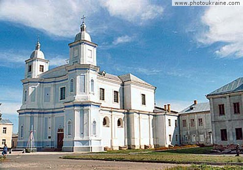 Town Volodymyr-Volynskyi. Church  of the Jesuits Volyn Region Ukraine photos