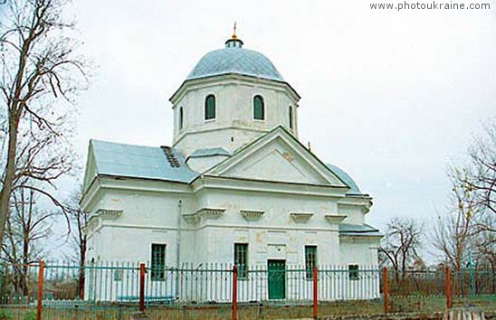  das Dorf Katerinka. Ekaterininskaja die Kirche
Gebiet Nikolaew 