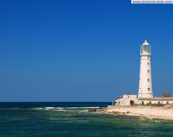 Olenivka. Tarkhankut lighthouse Autonomous Republic of Crimea Ukraine photos