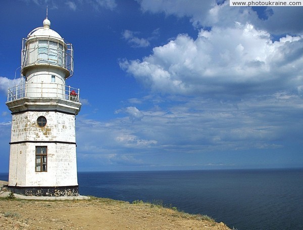 Lighthouse on Cape Meganom Autonomous Republic of Crimea Ukraine photos