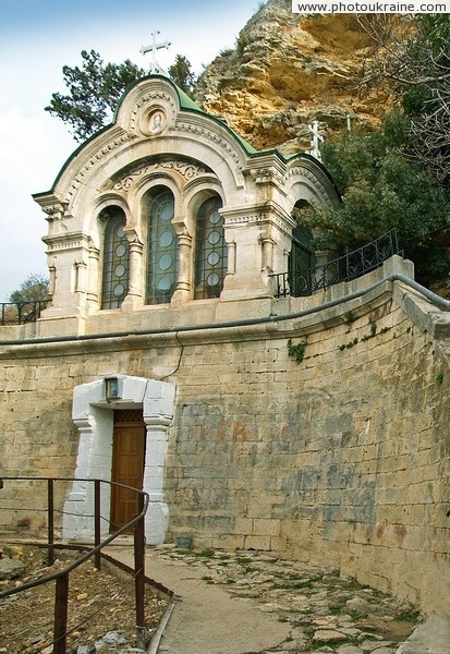 Cave's church of Holy St George monastery Autonomous Republic of Crimea Ukraine photos