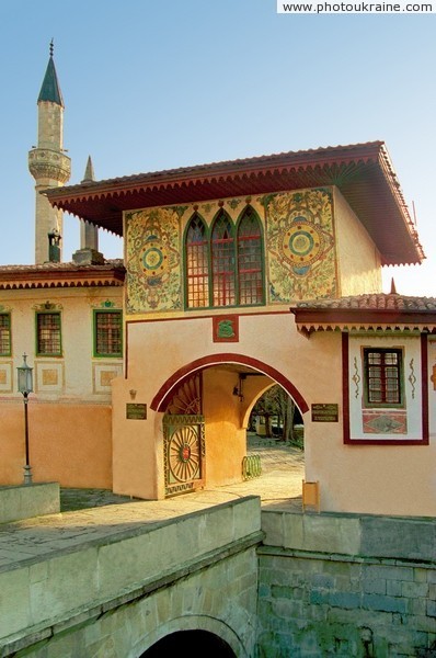 Bakhchysarai. Main gate of Khan's Palace Autonomous Republic of Crimea Ukraine photos