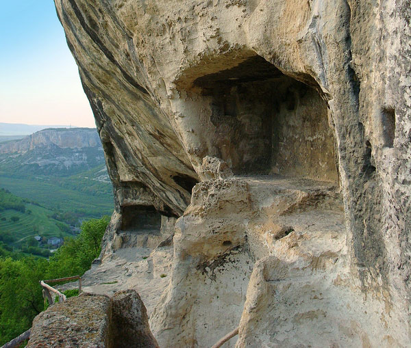 Ruins of Chelter-Koba monastery Autonomous Republic of Crimea Ukraine photos