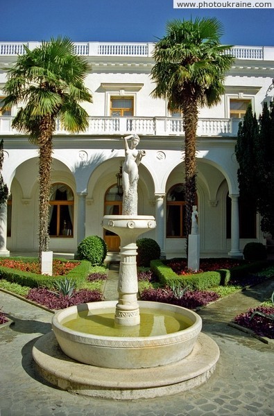 Livadiya. In the palace Italian courtyard Autonomous Republic of Crimea Ukraine photos
