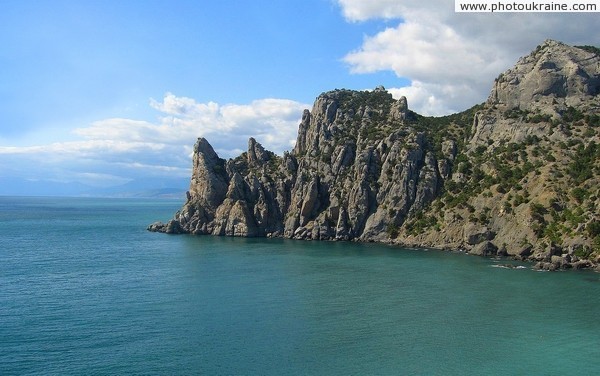 Novyi Svet. Cape Chiken and Blue Bay Autonomous Republic of Crimea Ukraine photos