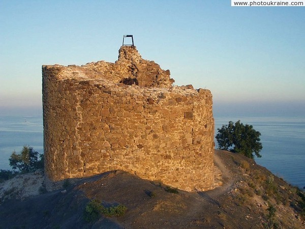 Ruins of tower Chaban-Kule Autonomous Republic of Crimea Ukraine photos