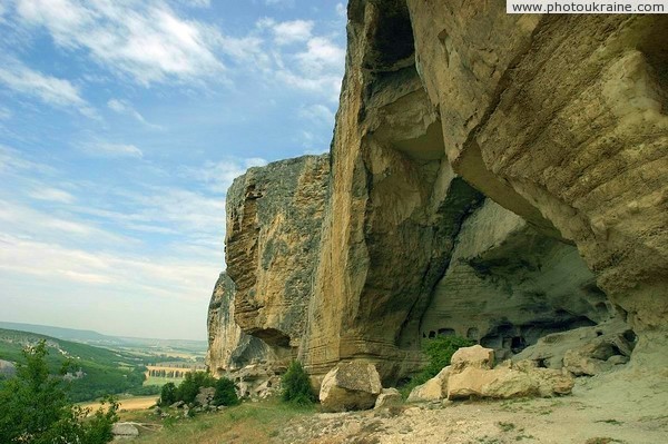View from Big Grotto of Kachi-Kalion Autonomous Republic of Crimea Ukraine photos