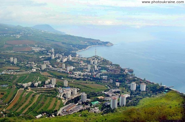 Partenit from slope of Ayudag Autonomous Republic of Crimea Ukraine photos