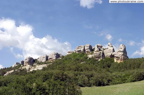 Rocks Karalez sphinxes Autonomous Republic of Crimea Ukraine photos