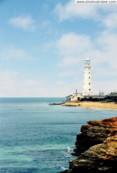 Olenivka. Tarkhankut lighthouse Autonomous Republic of Crimea Ukraine photos