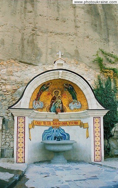 Chufut-Kale. Source of the Holy Dormition monastery Autonomous Republic of Crimea Ukraine photos