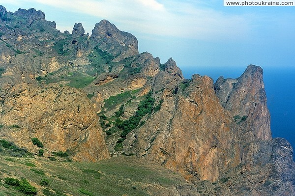 Karadag Nature Reserve. Ridge Khoba-Tepe Autonomous Republic of Crimea Ukraine photos