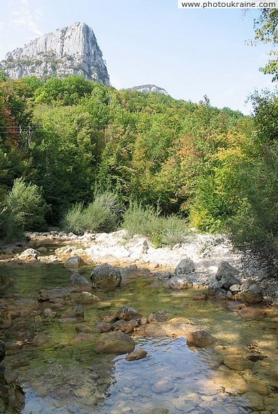 River Kokozka in Grand Canyon of Crimea Autonomous Republic of Crimea Ukraine photos