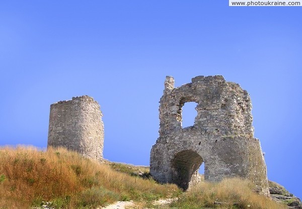 Inkerman. Ruins of castle Kalamita Sevastopol City Ukraine photos