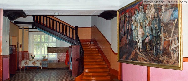 Kotyuzhany. Grand hall of palace Tsetsina Vinnytsia Region Ukraine photos