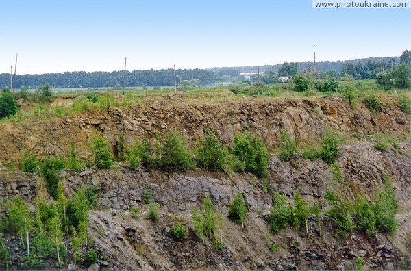 Stryzhavka. Granite quarry Vinnytsia Region Ukraine photos
