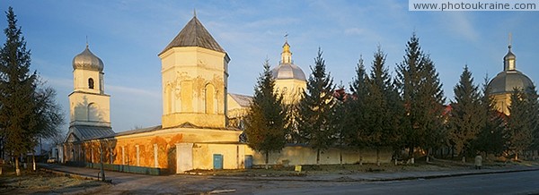 Shargorod. Panorama of Nicholas monastery Vinnytsia Region Ukraine photos