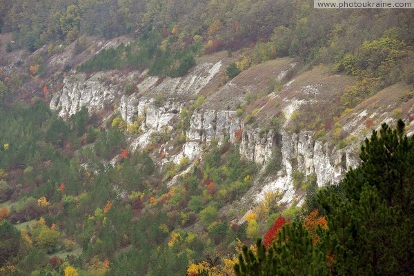 Oksanivka. Latest look at chalk cliffs Dniester Vinnytsia Region Ukraine photos
