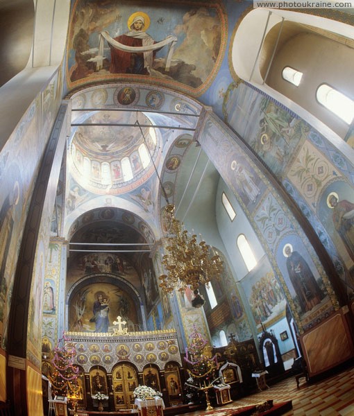 Volodymyr-Volynskyi. Paintings of Cathedral Volyn Region Ukraine photos