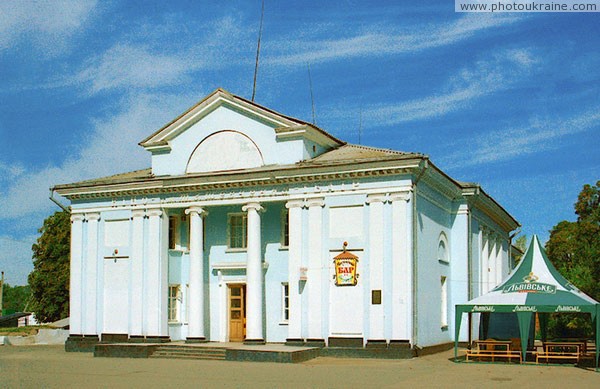 Volodymyr-Volynskyi. Cinema Shevchenko  monument Volyn Region Ukraine photos